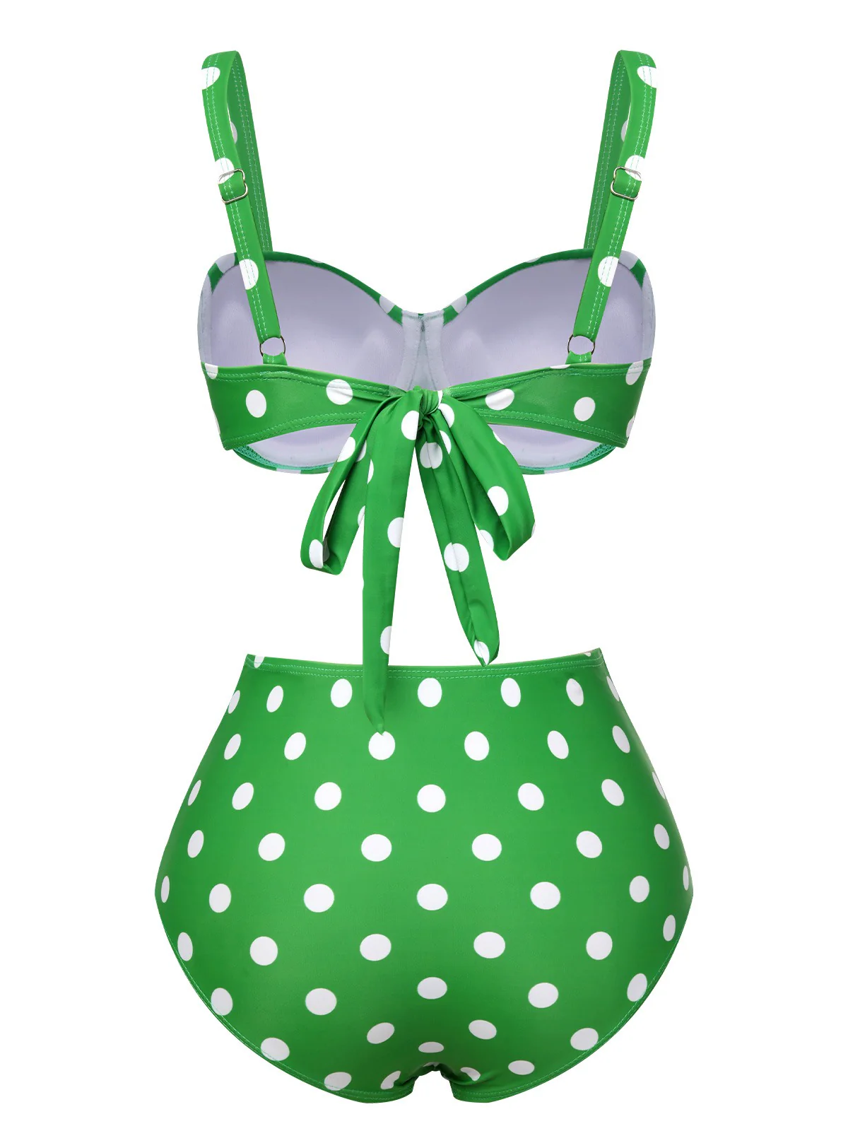 Polka Dots Strap Swimsuit